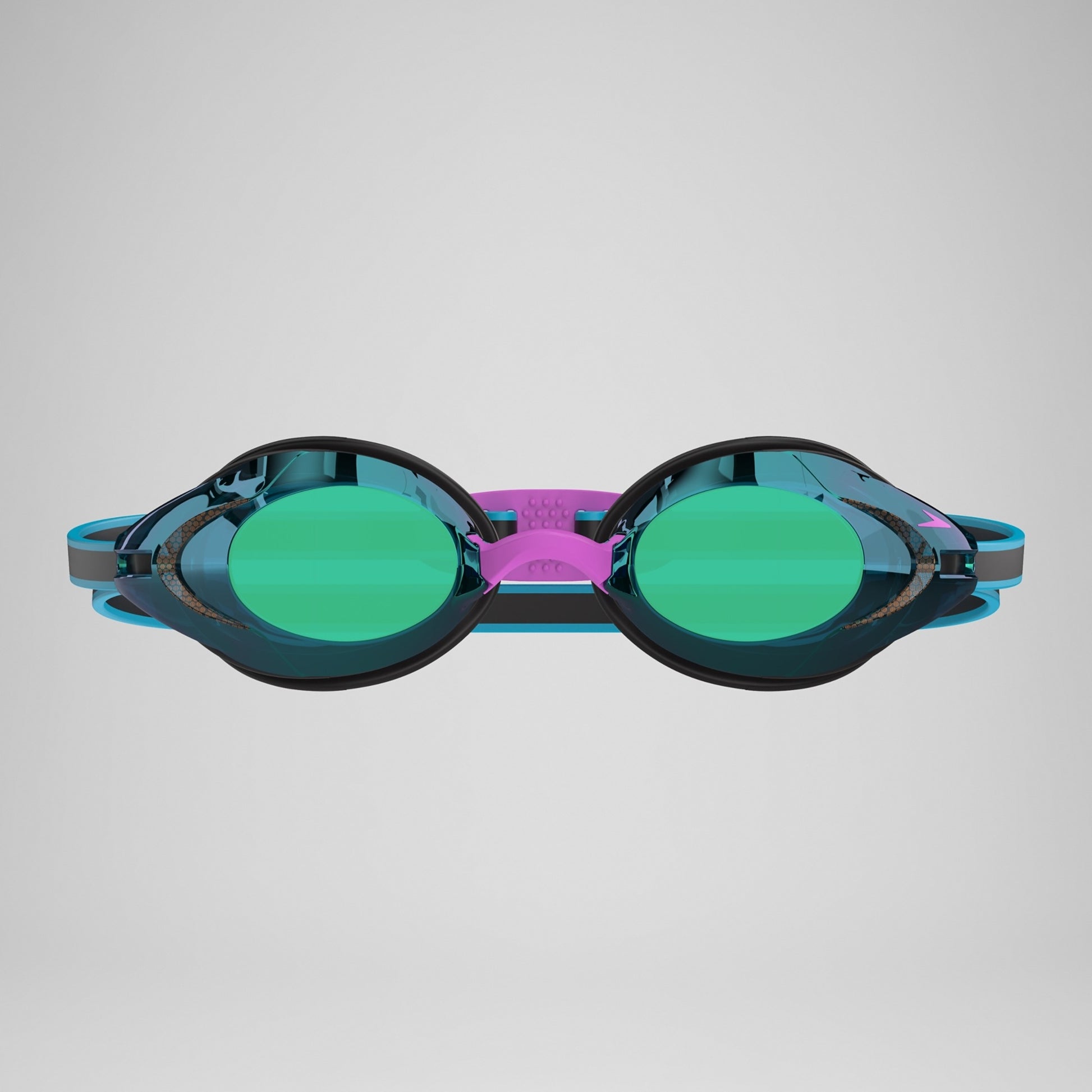Speedo Vanquisher 3.0 Mirrored Swim Goggles  Competition Swim Goggles  Speedo
