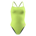 Speedo Women's Solid V-Back One Piece  Competition Swimsuits  Speedo