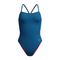 Speedo Women's Solid V-Back One Piece  Competition Swimsuits  Speedo