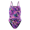Speedo Women's Printed Web Back One Piece  One Piece Swimsuits  Speedo