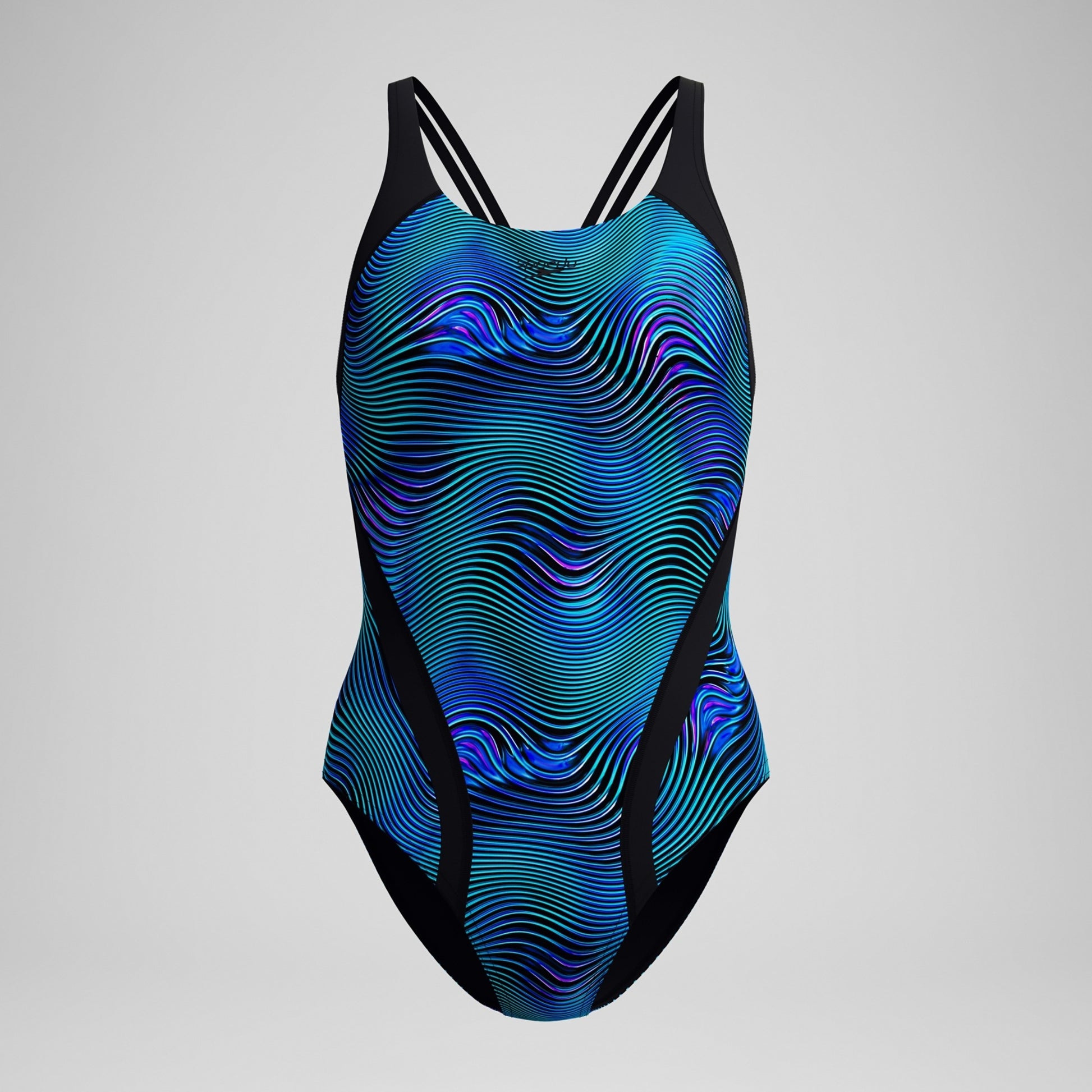 Speedo Women's Print Quantum Splice One Piece Swimsuit  One Piece Swimsuits  Speedo