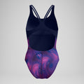 Speedo Women's Print Quantum Splice One Piece Swimsuit  One Piece Swimsuits  Speedo