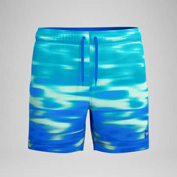 Speedo Men's Engineered Print Redondo Edge Volley Shorts 16 Inch  Boardshorts  Speedo