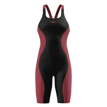 Speedo Women's Fastskin HyperSpark Openback Kneeskin Tech Suit