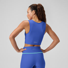 Speedo Women's Bound Crop Top Swimsuit  Crop Top  Speedo