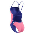 Speedo Women's Solid Tri Back One Piece Swimsuit  One Piece Swimsuits  Speedo