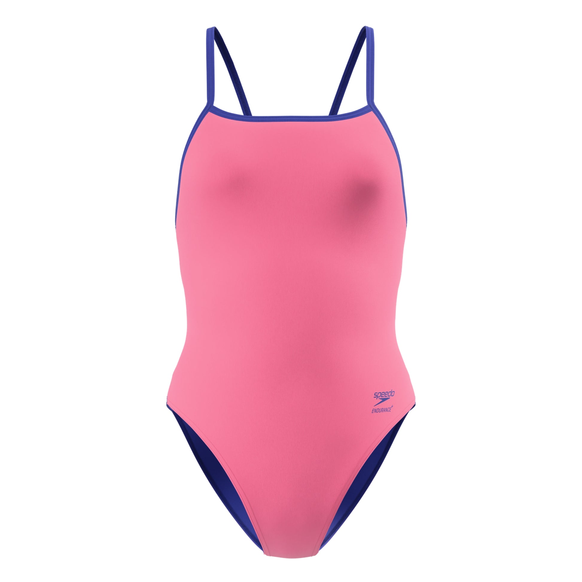 Speedo Women's Solid Tri Back One Piece Swimsuit  One Piece Swimsuits  Speedo