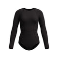 Speedo Women's Colorblock Long Sleeve Zip Back One Piece Swimsuit  One Piece Swimsuits  Speedo