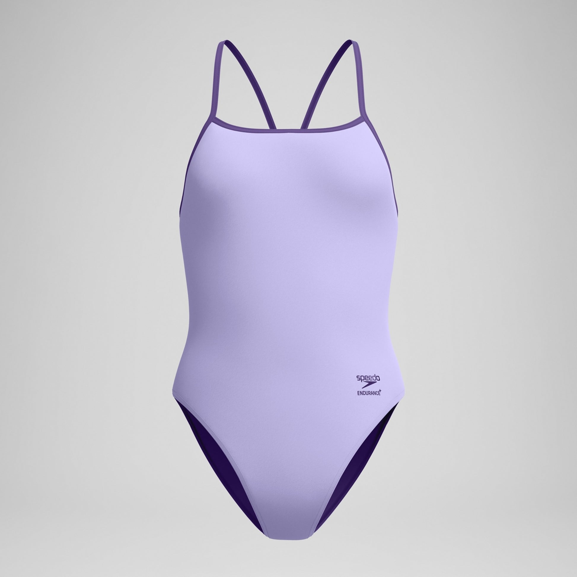 Speedo Women's Solid Turnback One Piece Swimsuit  Competition Swimsuits  Speedo