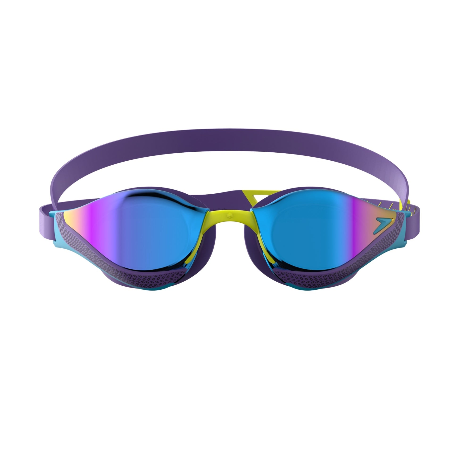 speedo fastskin goggles Speedo Fastskin Pure Focus Mirrored Goggle Black/Cool Grey/Ruby