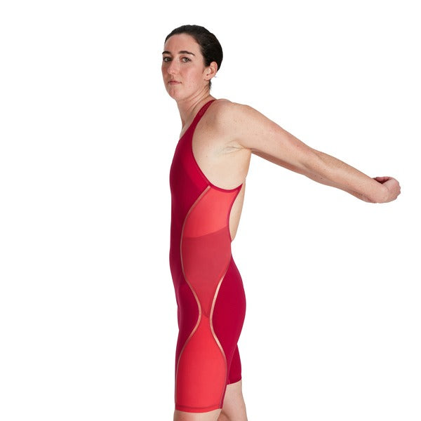Speedo LZR Intent Openback Kneeskin | Elite Tech Suit  Neck to Knee Tech Suits  Speedo