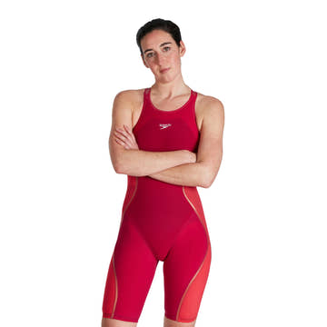 Speedo LZR Intent Openback Kneeskin | Elite Tech Suit  Neck to Knee Tech Suits  Speedo