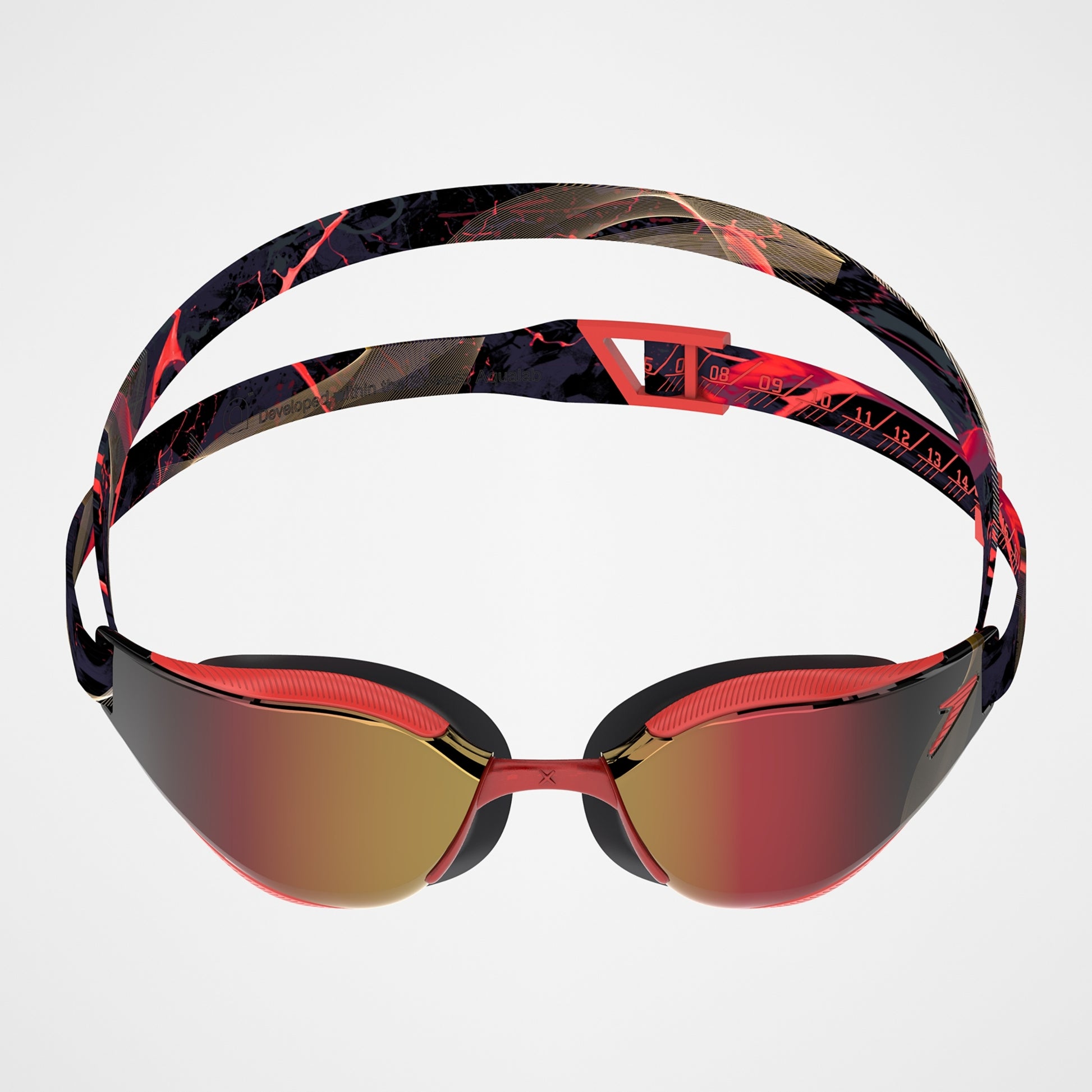Specials Speedo Fastskin Hyper Elite Mirror Goggles  Swim Goggles  Speedo