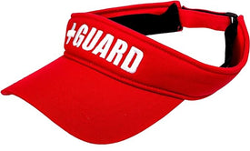 Lifeguard Visor | Professional Guard Hat Red Sun Cap Men Women Costume Uniform  Visors  Custom