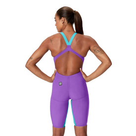 Speedo LZR Valor 2.0 Open Back Kneeskin | Women's Tech Suit Swimsuit  Technical Swimsuits  Speedo