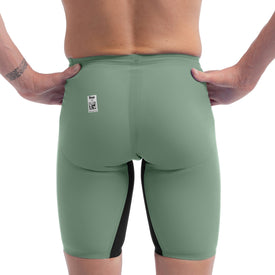 Clearance Speedo LZR Valor 2.0 Men High Waist Tech Suit Jammer USA  Technical Jammer  Speedo