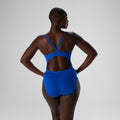 Speedo Women's Solid Endurance+ Thin Strap Team One-Piece Swimsuit  Team Solid  Speedo