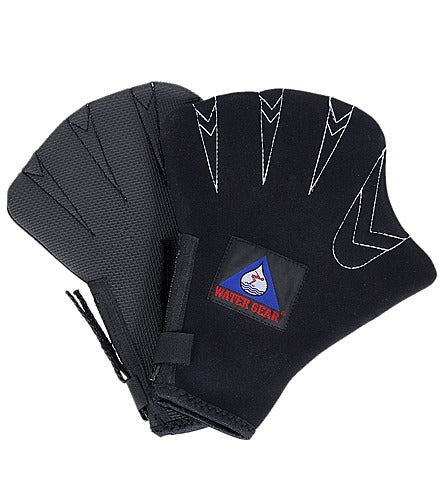 Water Gear All Neoprene Force Gloves  Aqua Gloves and Swim Gloves  Water Gear