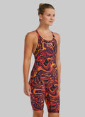 TYR Women's Thresher Hyperblitz Kneeskin Technical Suit  Technical Swimsuits  Tyr