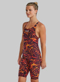 TYR Women's Thresher Hyperblitz Kneeskin Technical Suit  Technical Swimsuits  Tyr