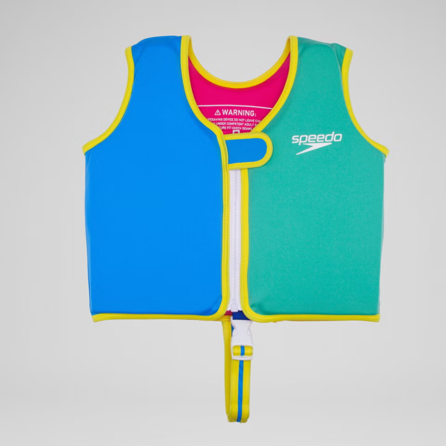 Speedo Kid's Begin To Swim Classic Swim Vest  Kids Swimming Gear  Speedo