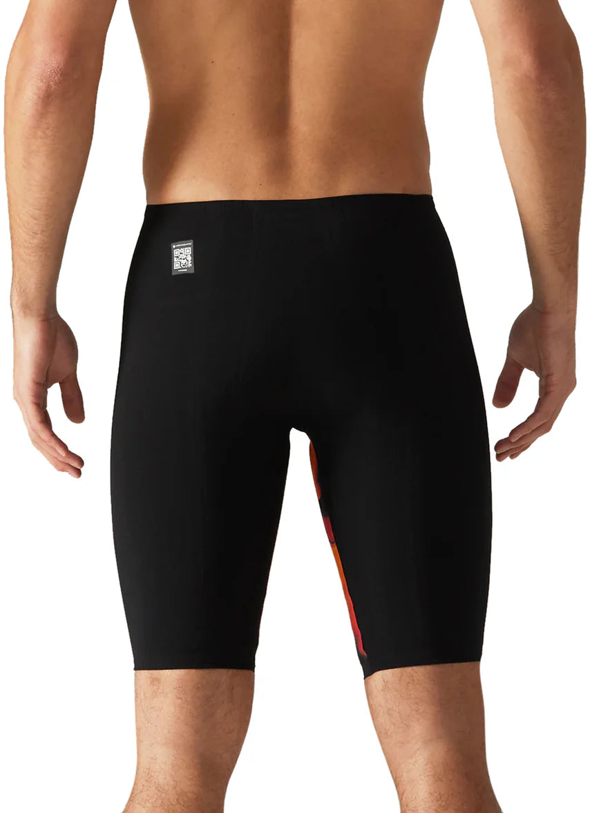 TYR Men's Shockwave High Waist Technical Jammer Swimsuit - Infrared  Technical Jammer  Tyr