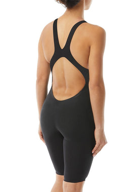TYR Women's Open Back Invictus Solid Technical Swimsuit