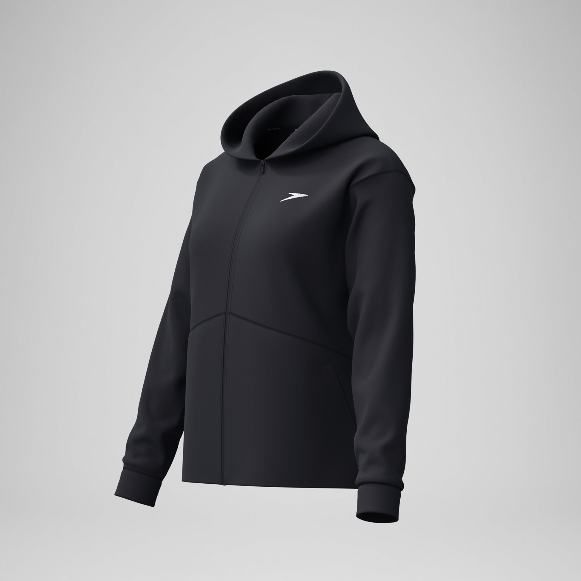 Speedo Women's Pro Full Zip Fleece Hoodie  Hoodie  Speedo