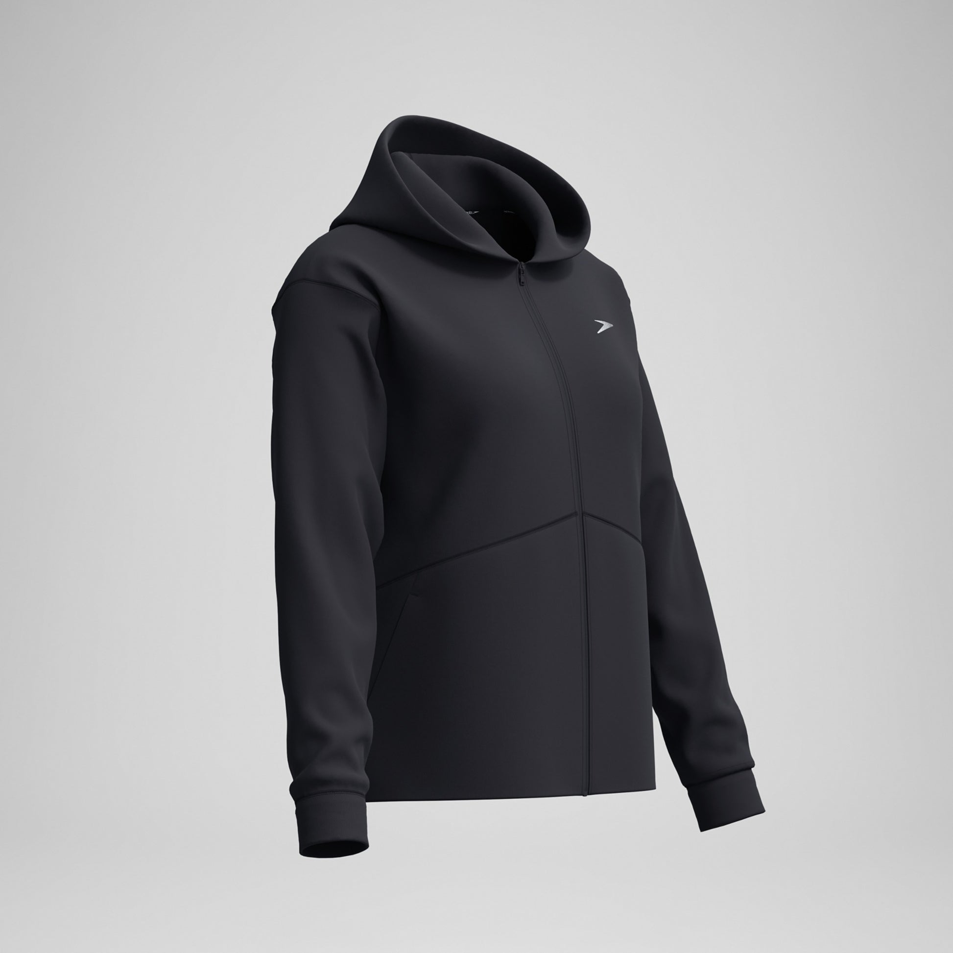 Speedo Women's Pro Full Zip Fleece Hoodie  Hoodie  Speedo