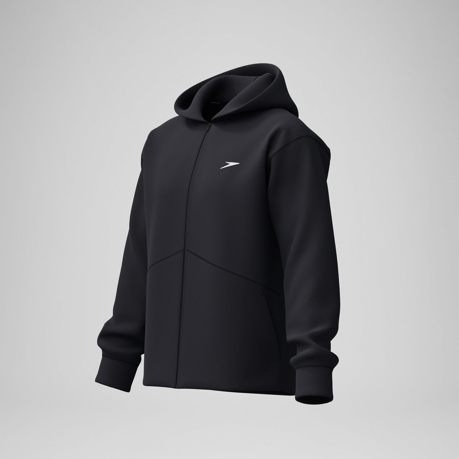 Speedo Men's Pro Full Zip Fleece Hoodie  Hoodie  Speedo