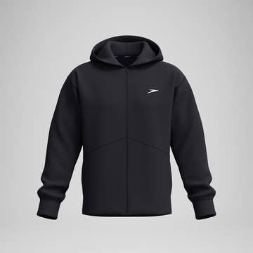 Speedo Men's Pro Full Zip Fleece Hoodie  Hoodie  Speedo