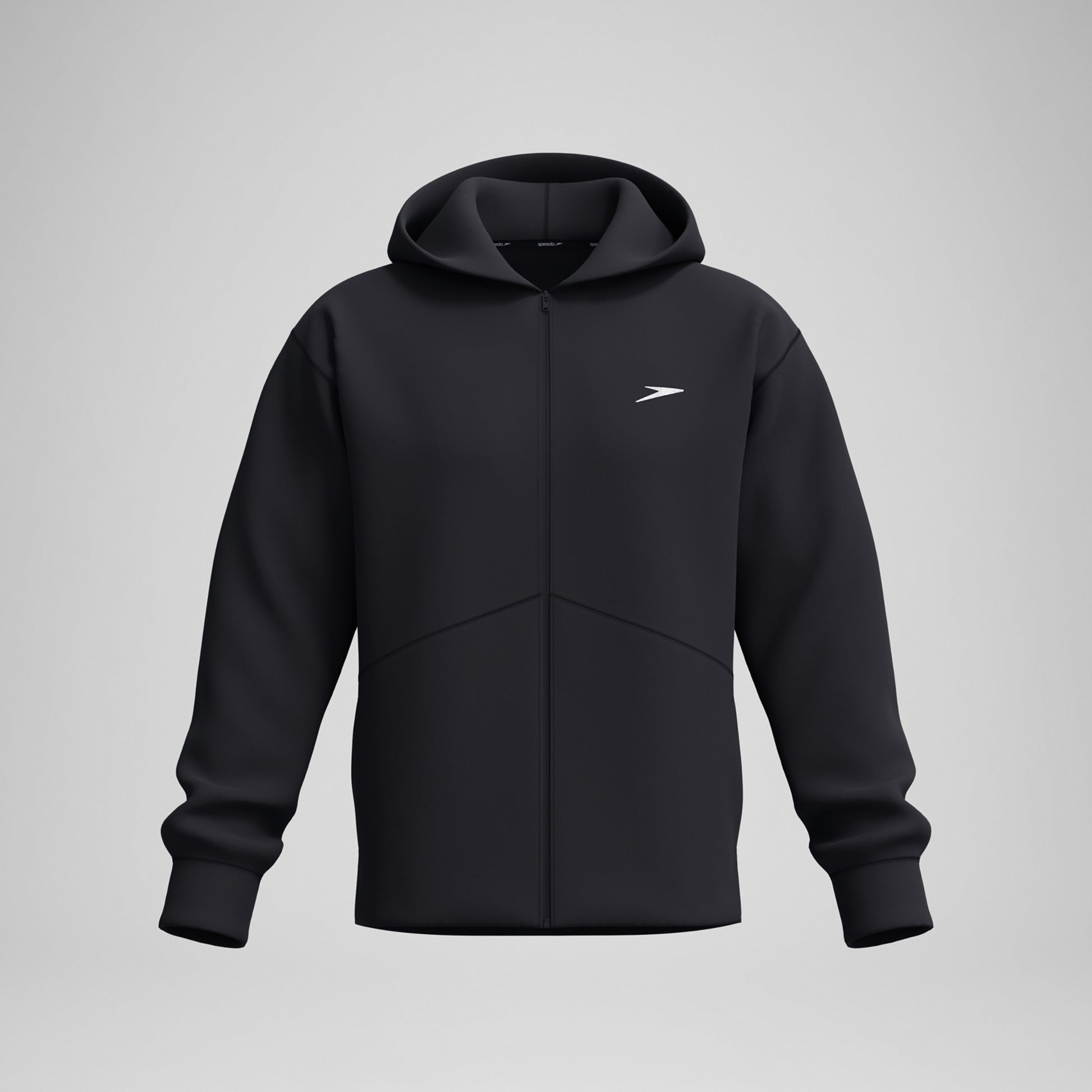 Speedo Men's Pro Full Zip Fleece Hoodie  Hoodie  Speedo