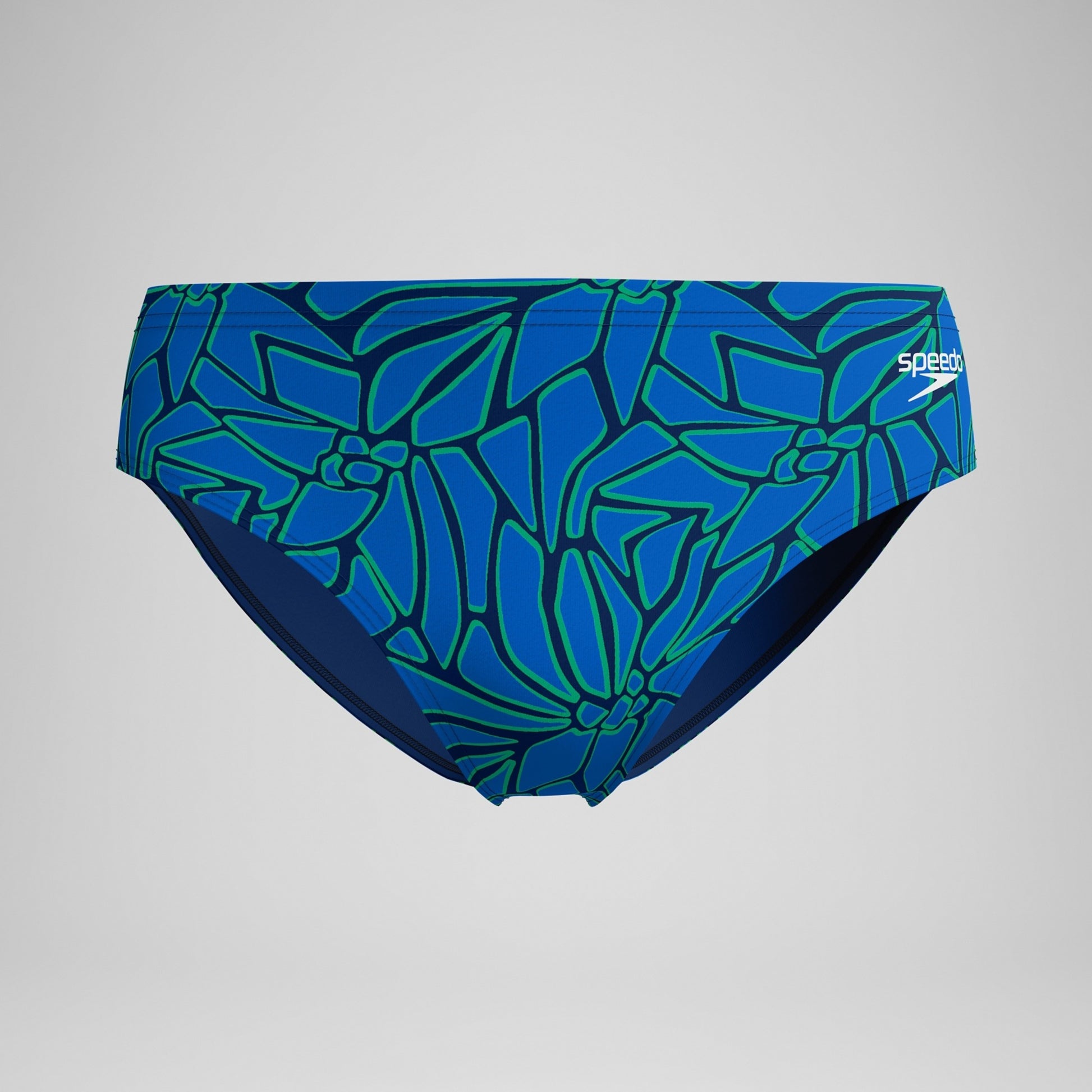 Speedo Men's Petal Polygon Swim Brief  Swimming Briefs for Men  Speedo
