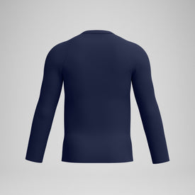 Speedo Men's Long Sleeve Solid Boom Rashguard  Long Sleeve Rash Guard  Speedo