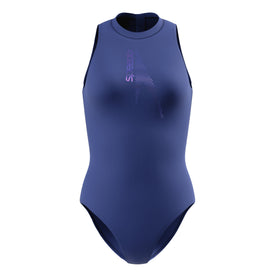 Speedo Women's Solid Boom Hydrasuit One Piece Swimsuit  One Piece Swimsuits  Speedo