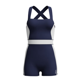 Speedo Women's Colorblock Legsuit  One Piece Swimsuits  Speedo