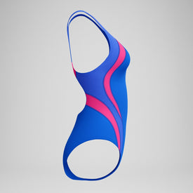 Speedo Women's Quantum Rib Splice One Piece Swimsuit