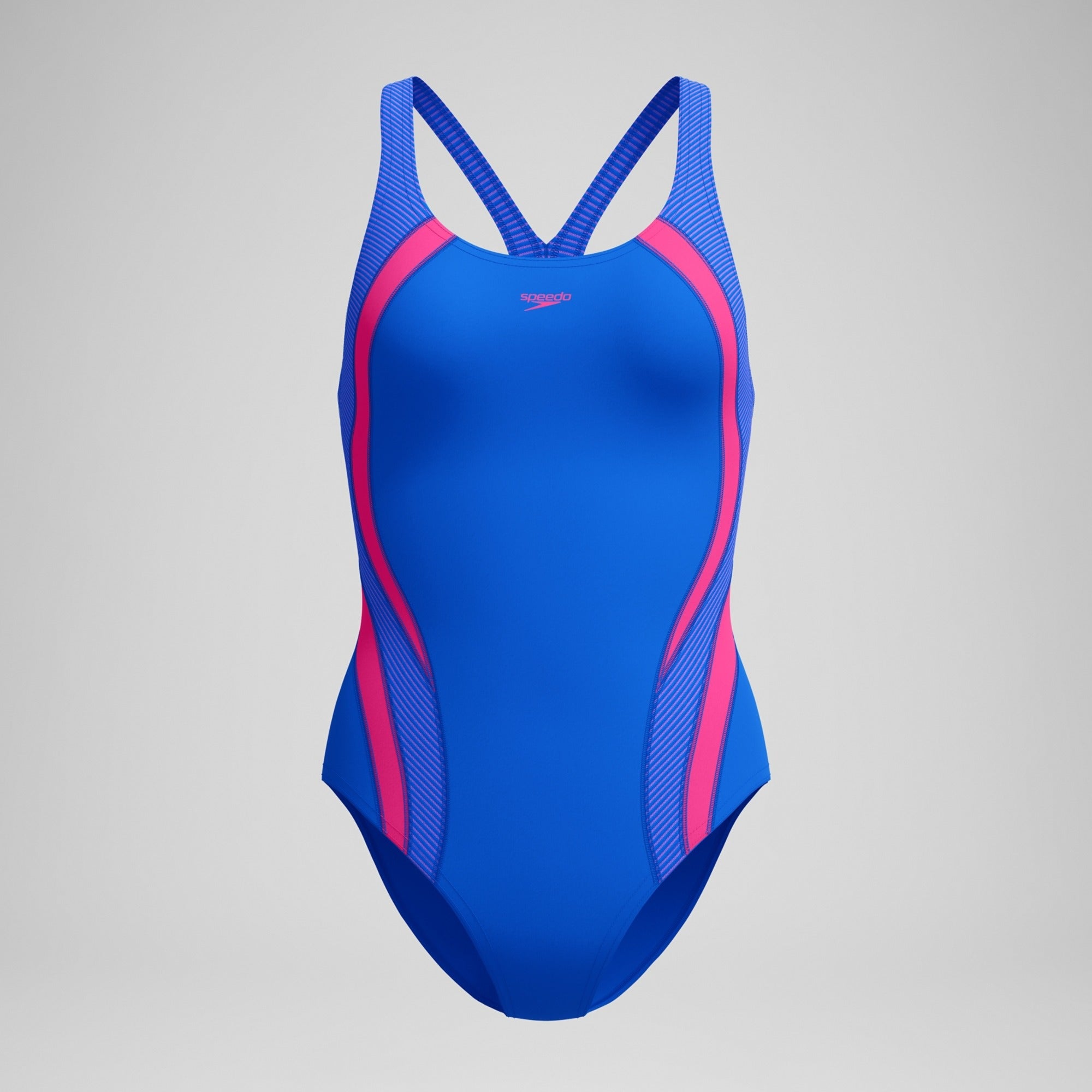 Speedo Women's Quantum Rib Splice One Piece Swimsuit
