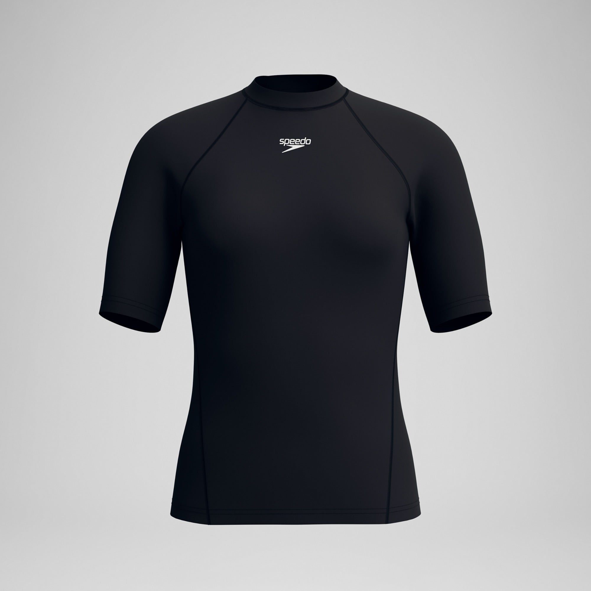SPEEDO ブラック水着 RESCUEデザイン Sサイズ Speedo Women's Endurance+ Short Sleeve Rashguard
