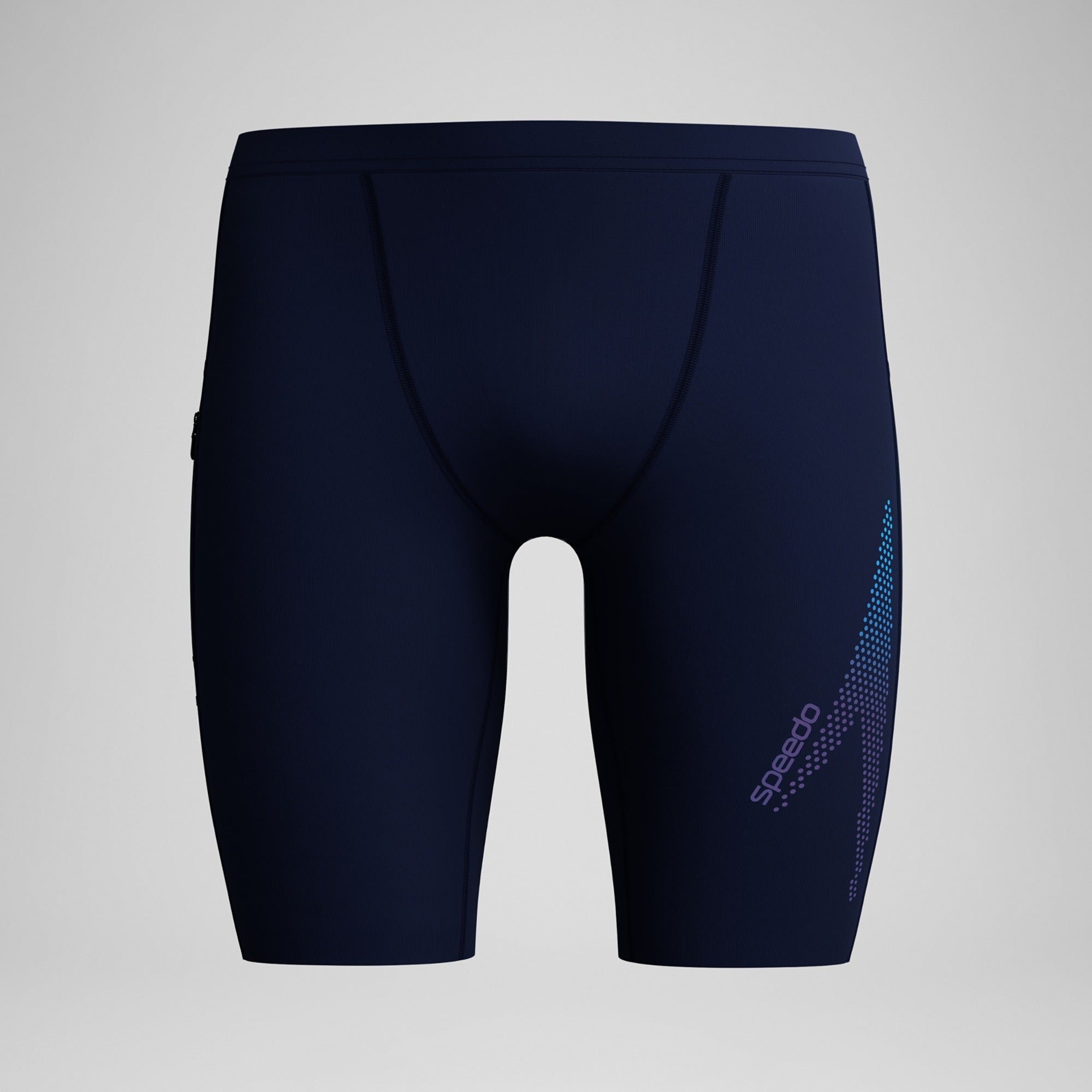 Speedo Men's Solid Boom Jammer Swimsuit