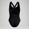 Speedo Women's Solid Scoop Neck One Piece Swimsuit  One Piece Swimsuits  Speedo
