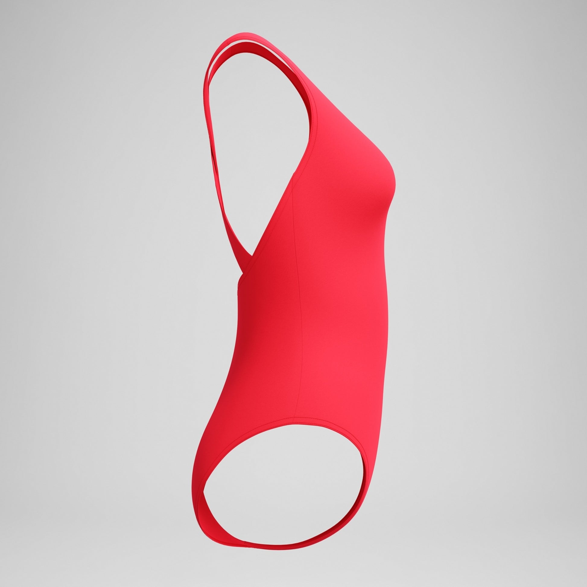 Speedo Women's Solid Scoop Neck One Piece Swimsuit  One Piece Swimsuits  Speedo