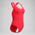 Speedo Women's Solid Scoop Neck One Piece Swimsuit  One Piece Swimsuits  Speedo