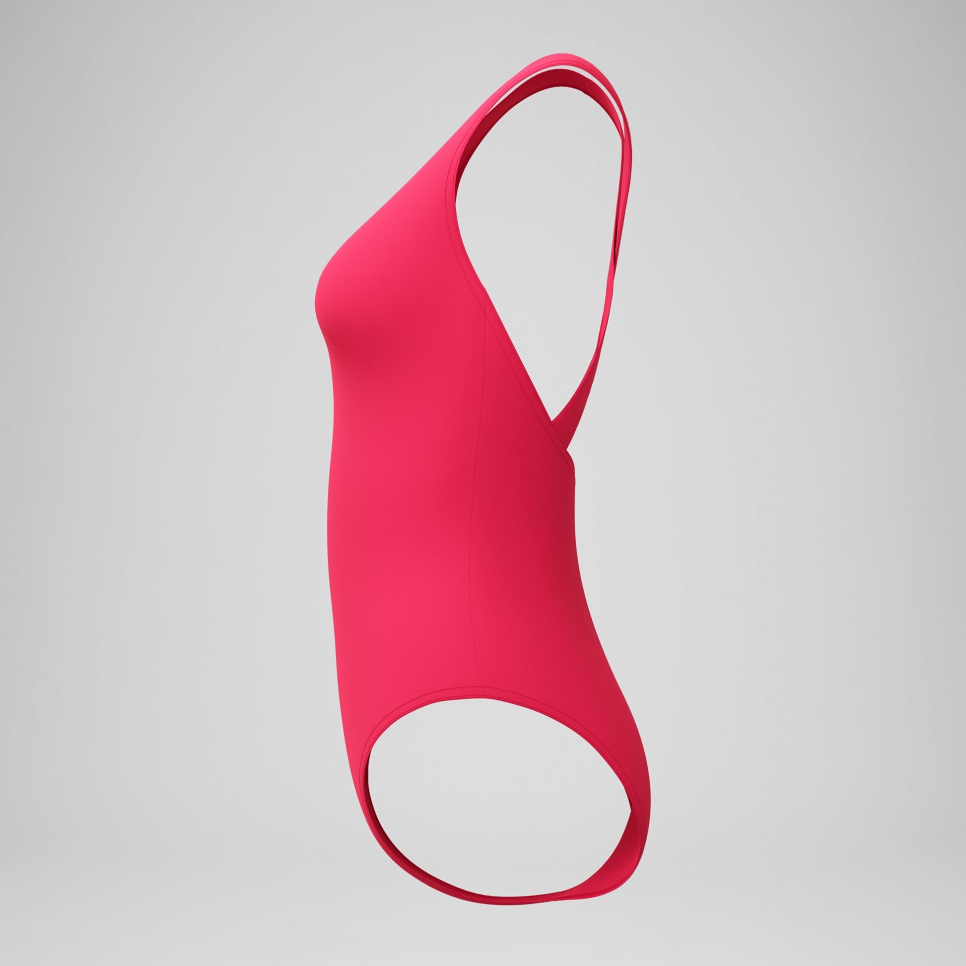 Speedo Women's Solid Scoop Neck One Piece Swimsuit  One Piece Swimsuits  Speedo
