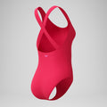 Speedo Women's Solid Scoop Neck One Piece Swimsuit  One Piece Swimsuits  Speedo