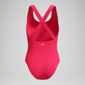 Speedo Women's Solid Scoop Neck One Piece Swimsuit  One Piece Swimsuits  Speedo