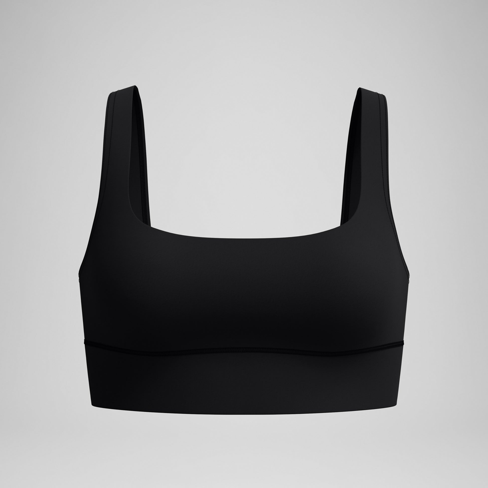 Speedo Women's Solid Square Neck Bikini Top  Bikini Top  Speedo