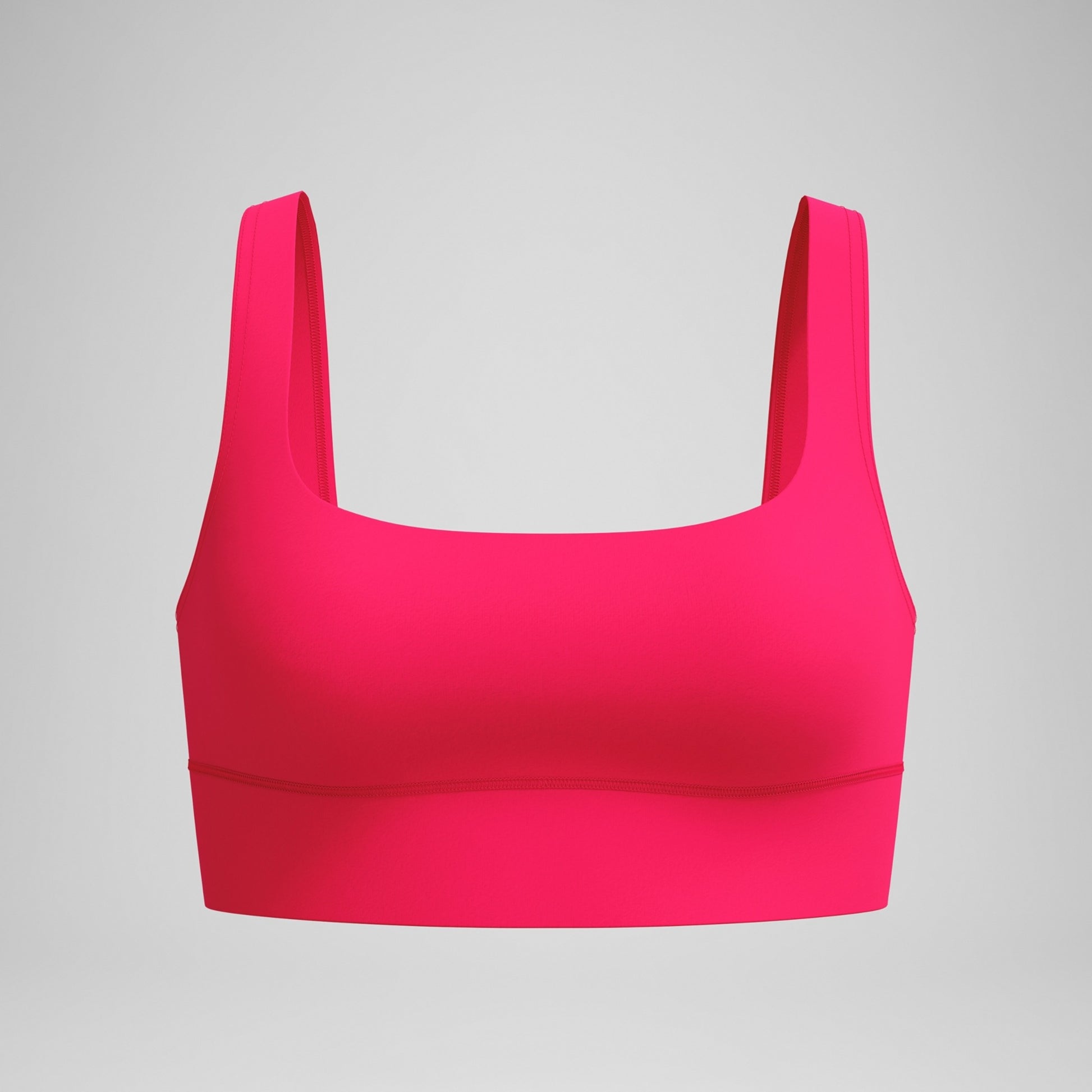 Speedo Women's Solid Square Neck Bikini Top  Bikini Top  Speedo