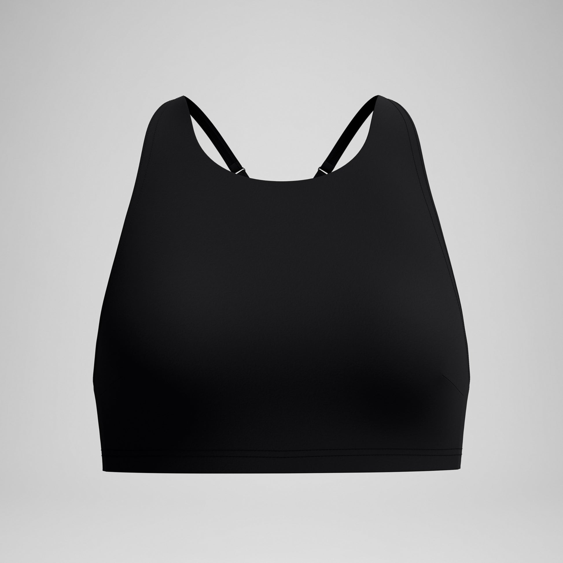 Speedo Women's Solid High Neck Bikini Top  Bikini Top  Speedo