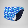 Speedo Men's Print The Speedo Brief 1.5 Inch Swimsuit  Swimming Briefs for Men  Speedo